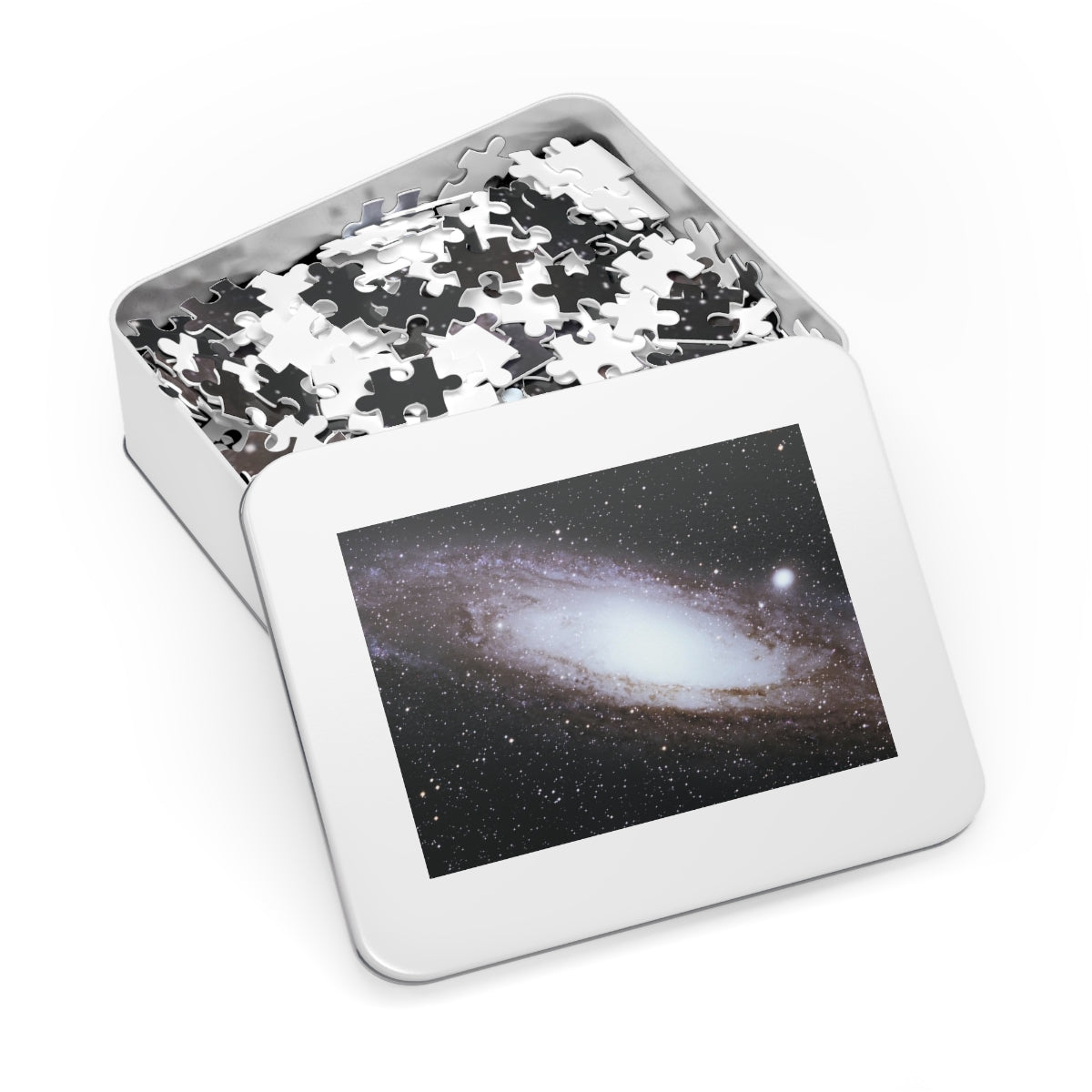Educational Jigsaw Puzzle: Andromeda Galaxy