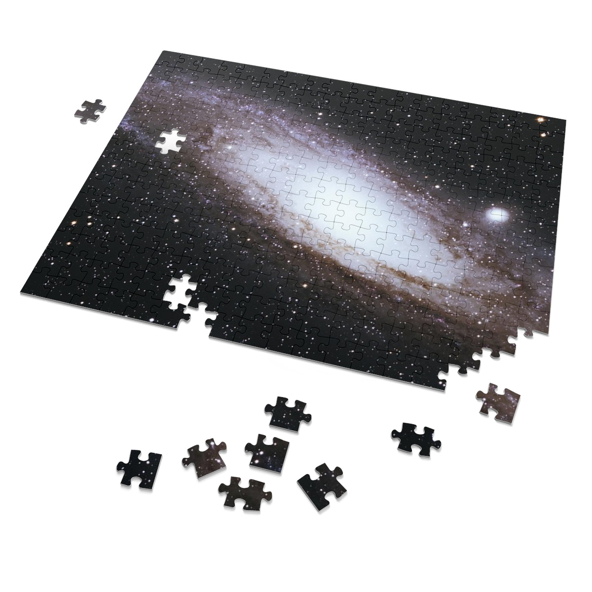 Educational Jigsaw Puzzle: Andromeda Galaxy
