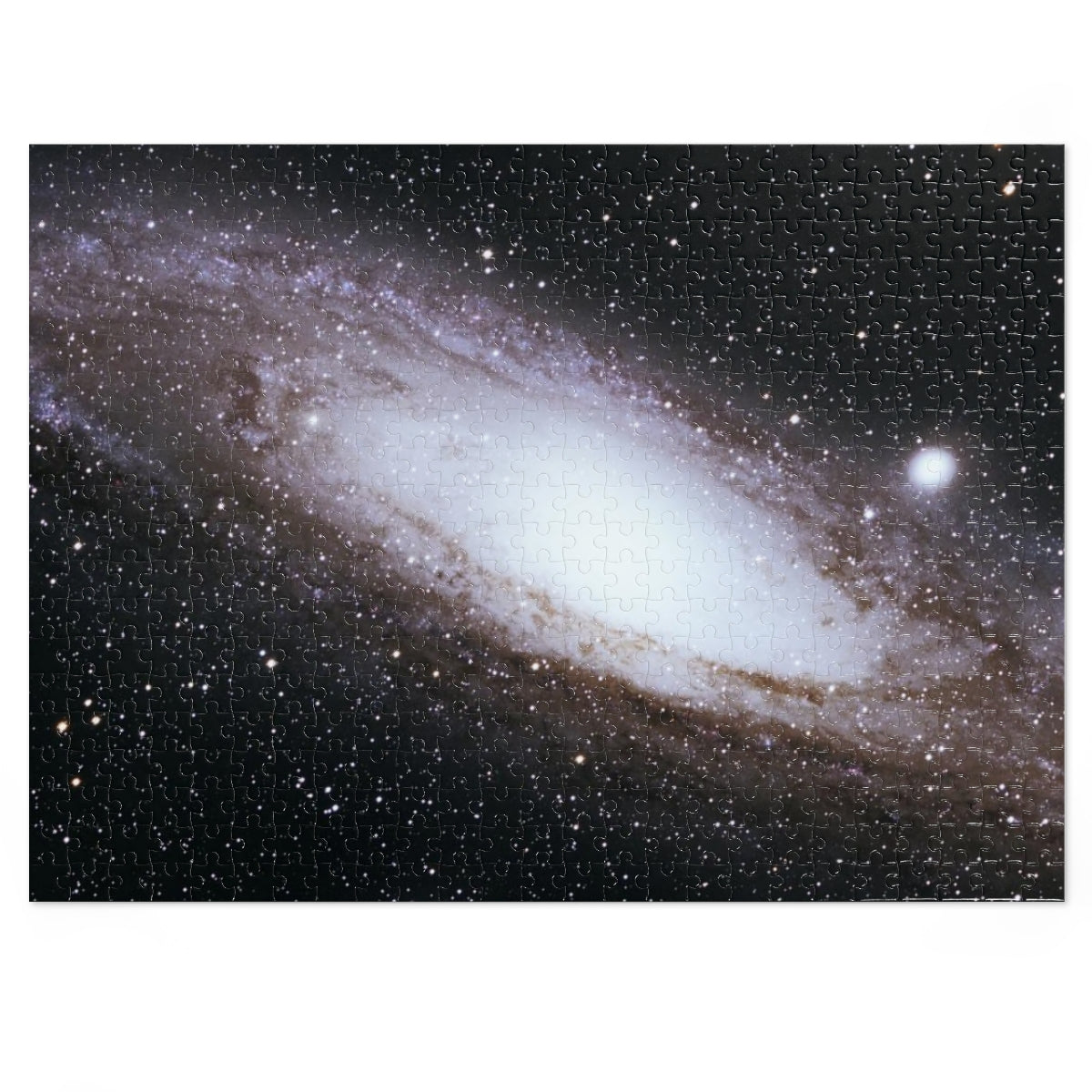 Educational Jigsaw Puzzle: Andromeda Galaxy