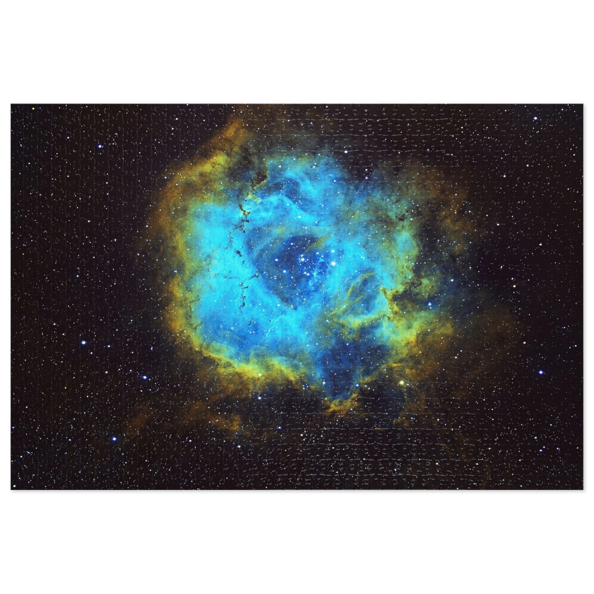Jigsaw Puzzle: Rosette Nebula Hubble Palette