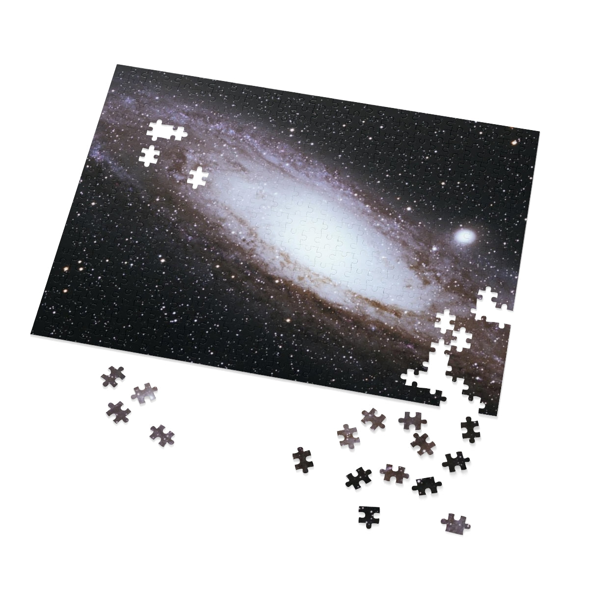 Educational Jigsaw Puzzle: Andromeda Galaxy