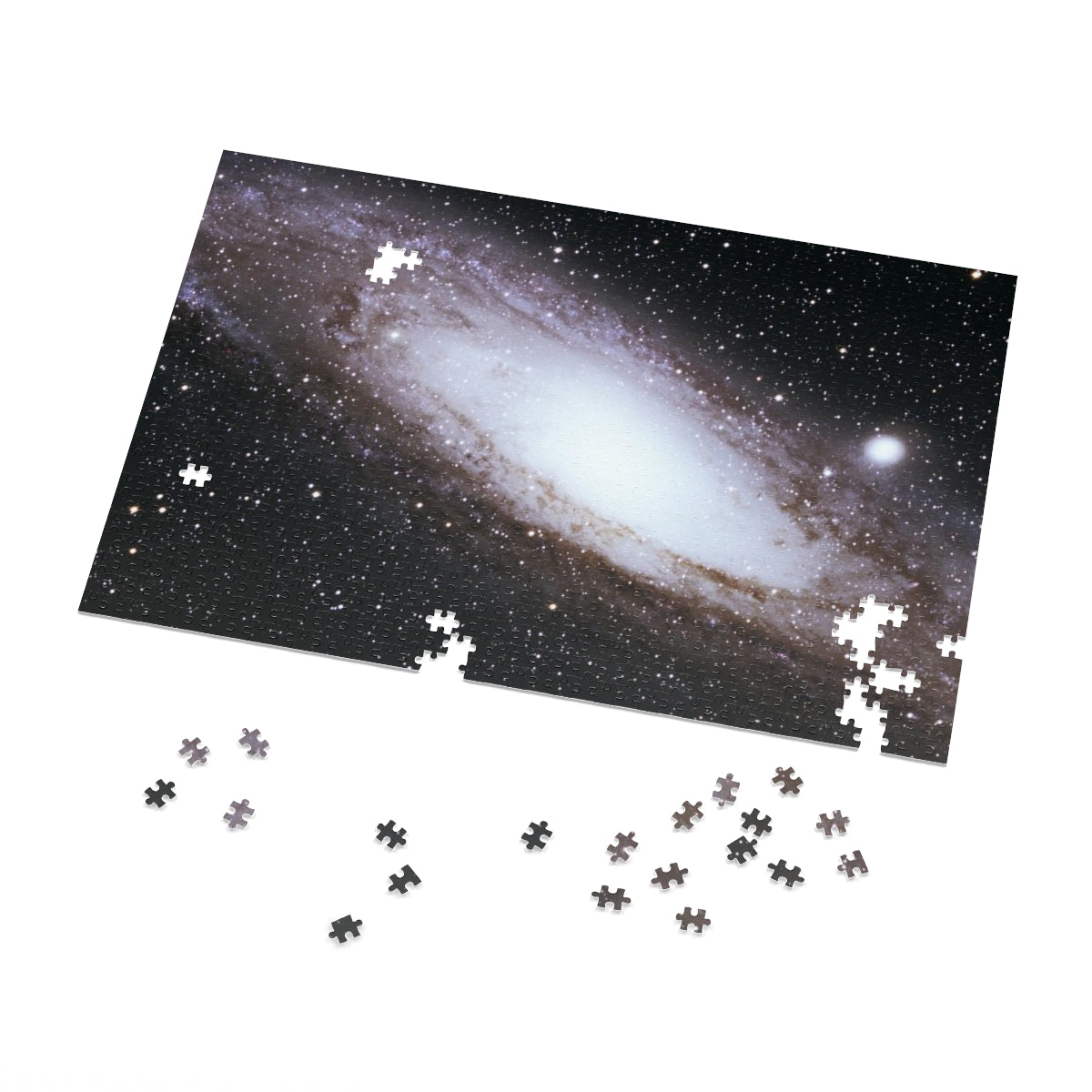Educational Jigsaw Puzzle: Andromeda Galaxy
