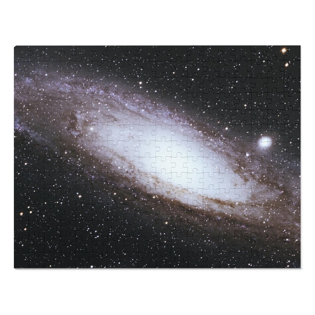 Educational Jigsaw Puzzle: Andromeda Galaxy