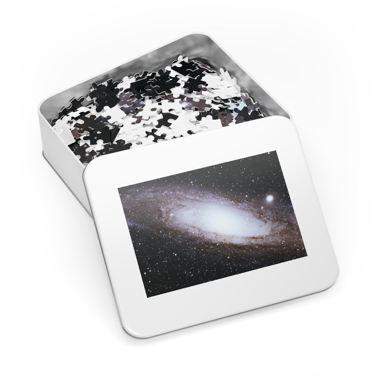 Educational Jigsaw Puzzle: Andromeda Galaxy