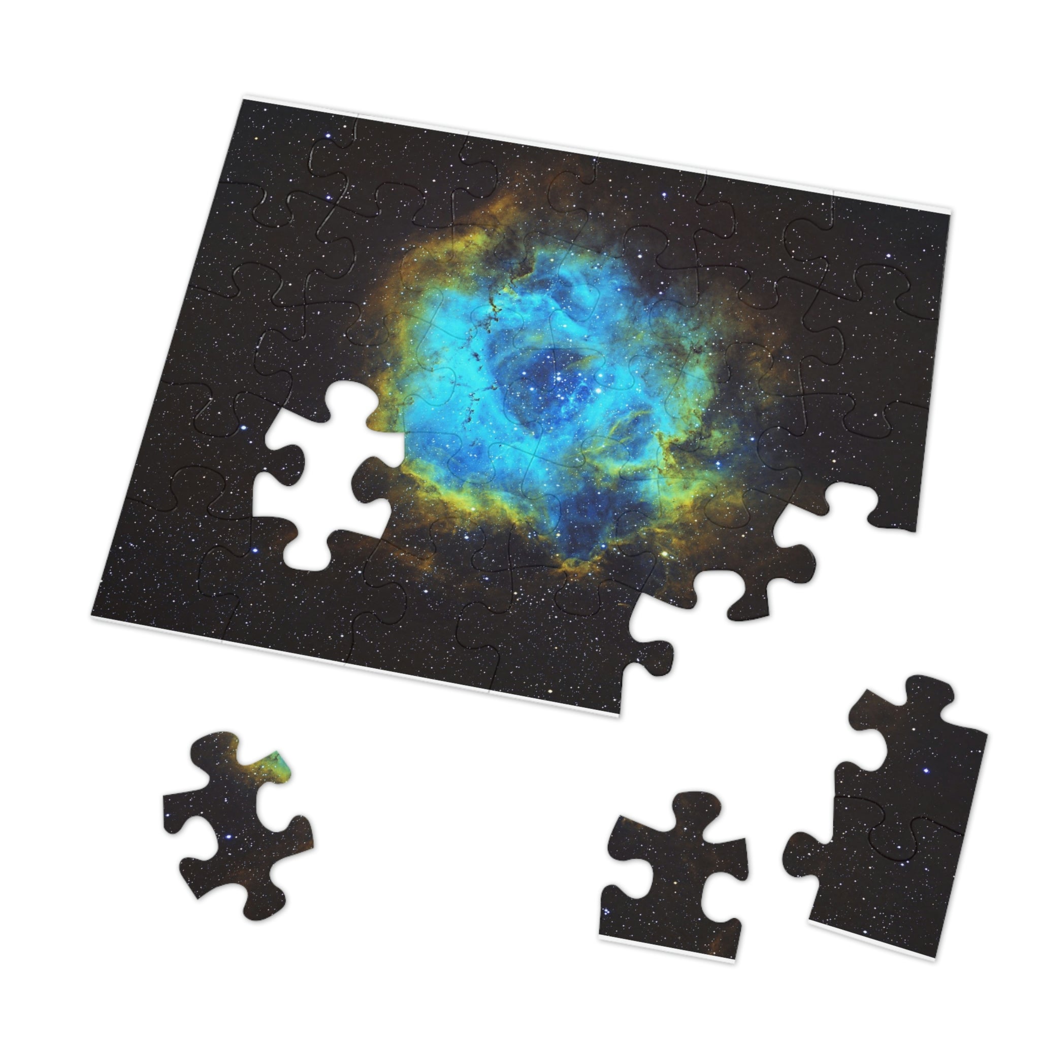 Jigsaw Puzzle: Rosette Nebula Hubble Palette