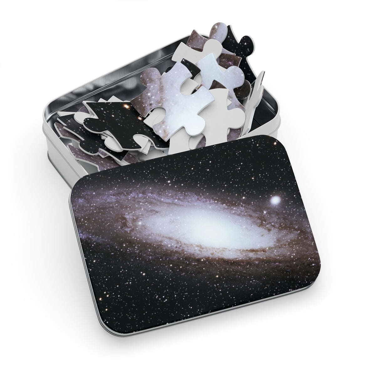 Educational Jigsaw Puzzle: Andromeda Galaxy