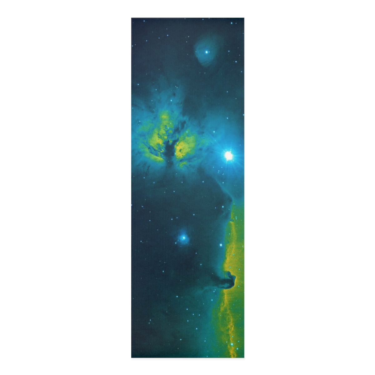 Foam Yoga Mat: Horsehead & Flame Nebula Hubble Palette
