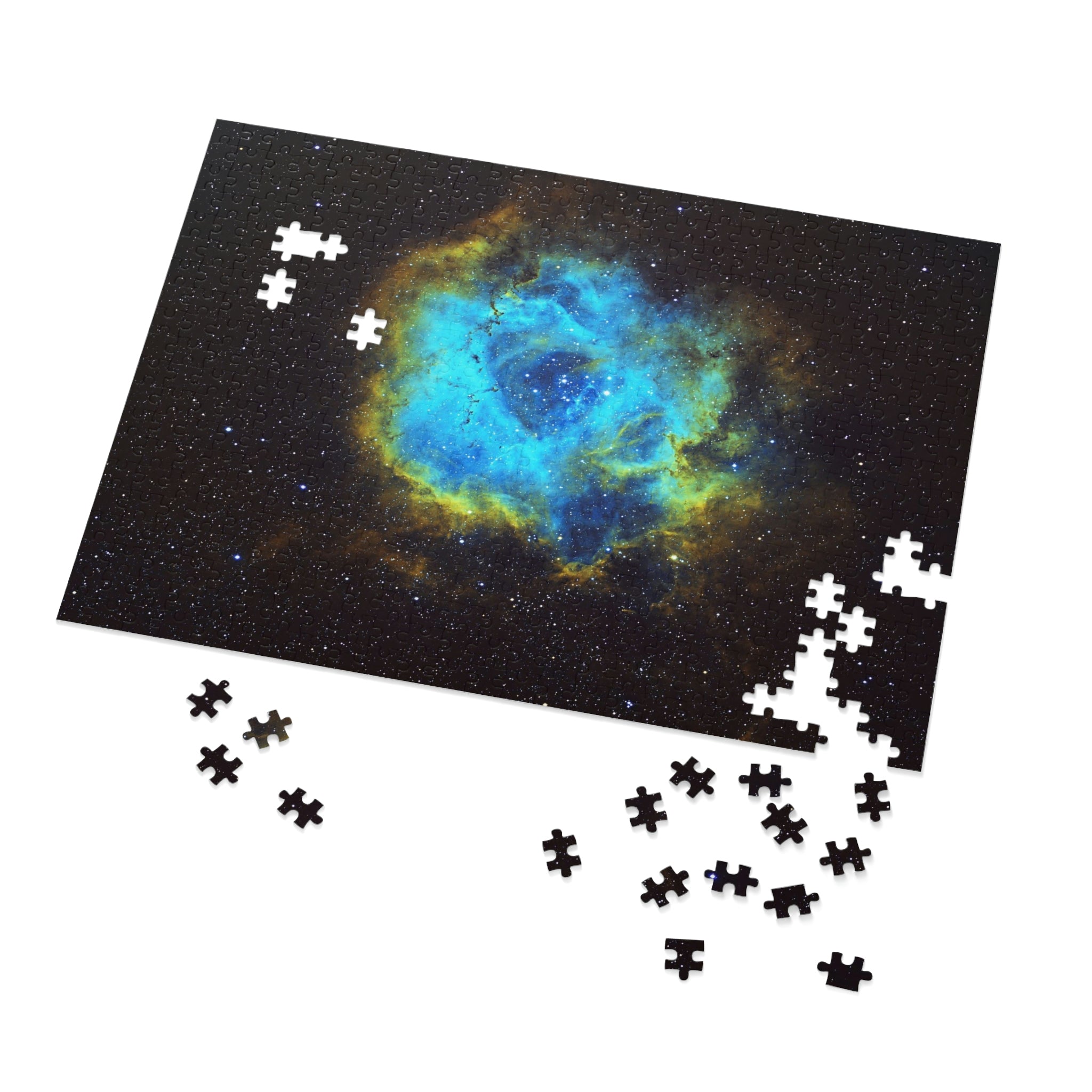 Jigsaw Puzzle: Rosette Nebula Hubble Palette