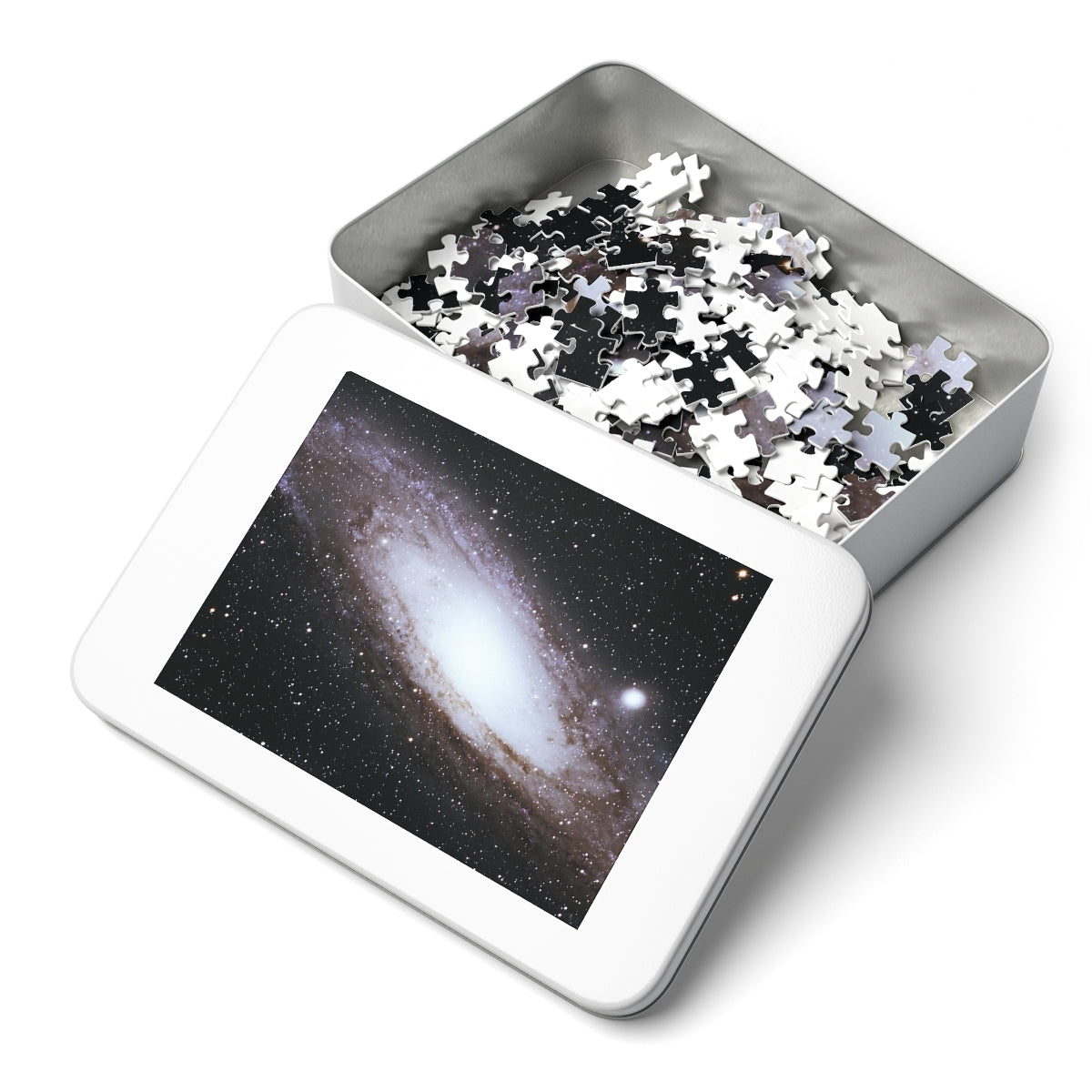 Educational Jigsaw Puzzle: Andromeda Galaxy