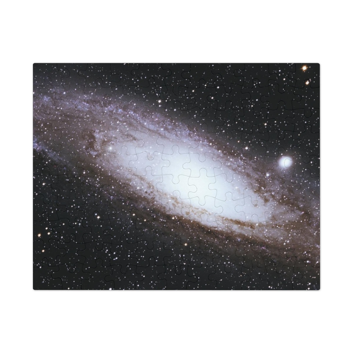 Educational Jigsaw Puzzle: Andromeda Galaxy