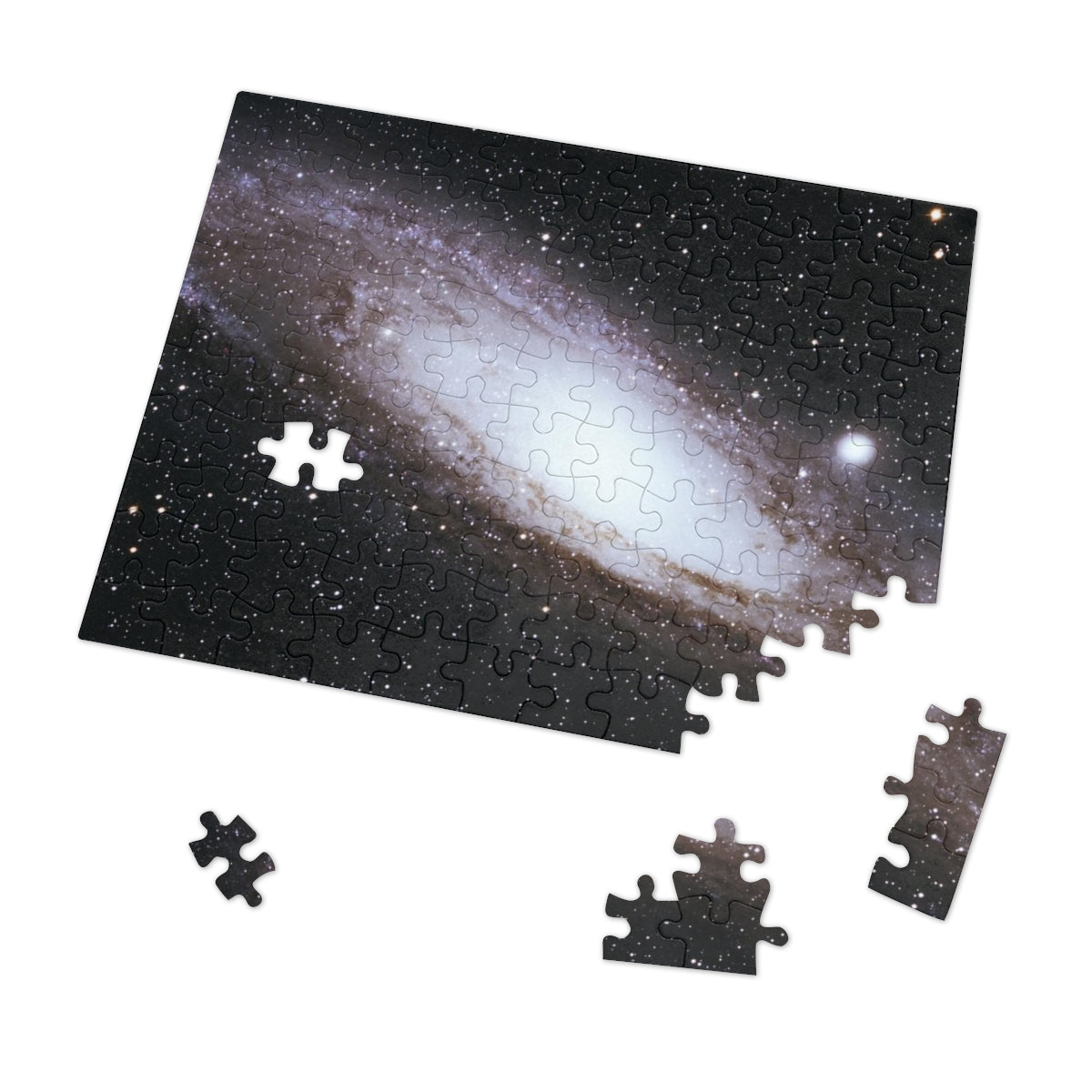 Educational Jigsaw Puzzle: Andromeda Galaxy