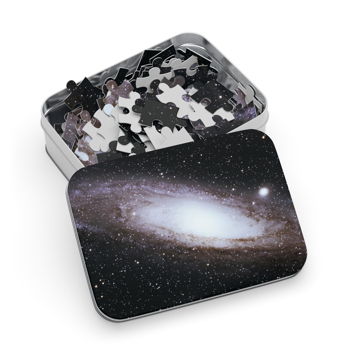 Educational Jigsaw Puzzle: Andromeda Galaxy