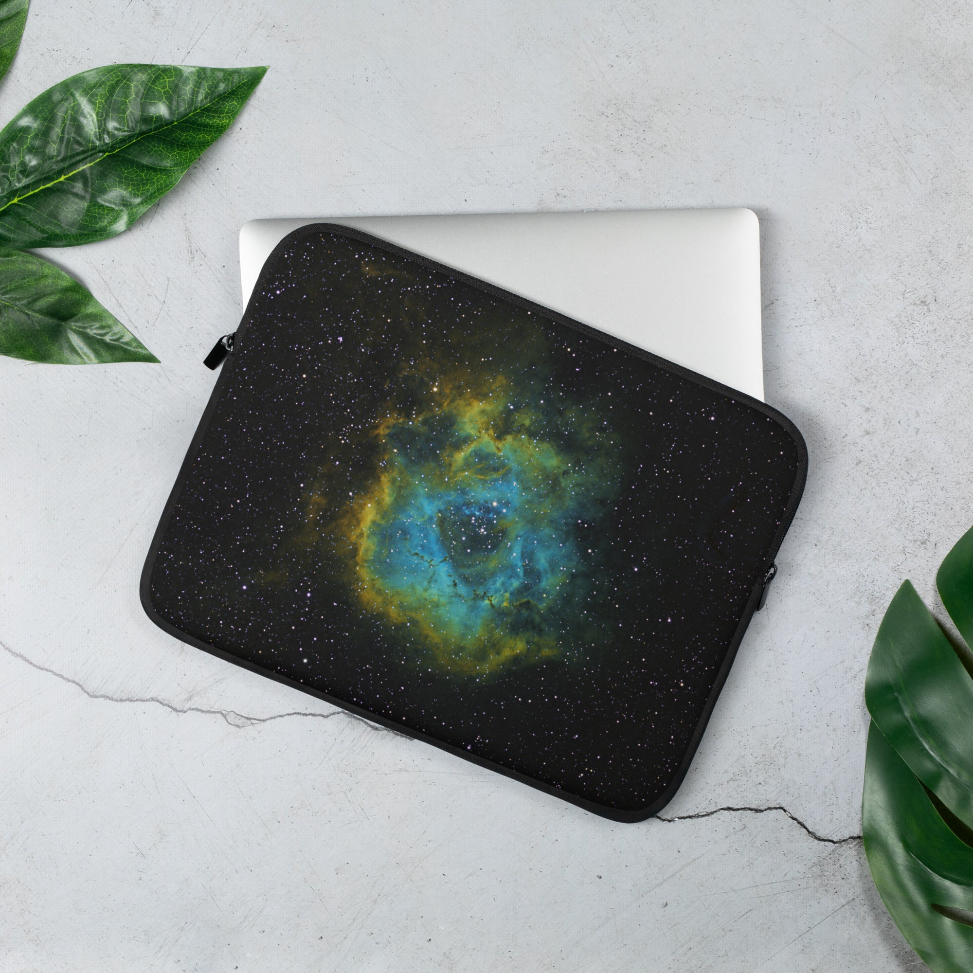 Laptop Sleeve: Rosette Nebula Hubble Palette