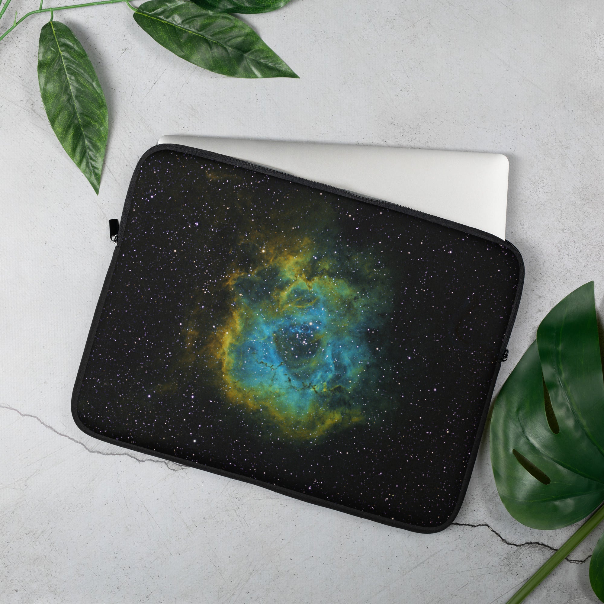 Laptop Sleeve: Rosette Nebula Hubble Palette