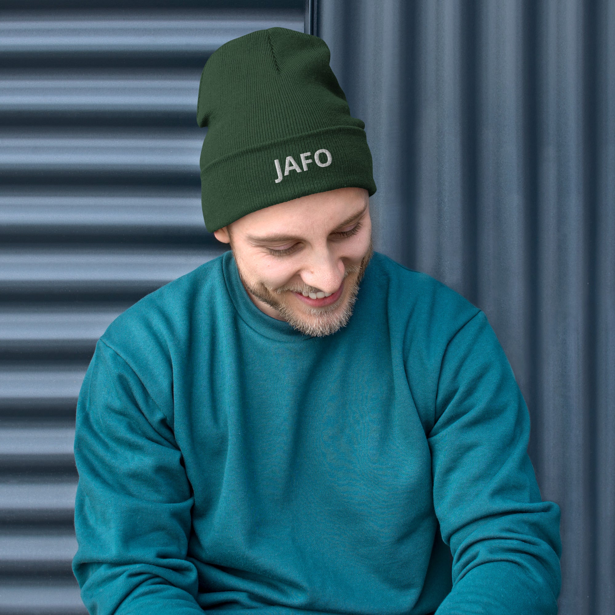 JAFO ~ Embroidered Beanie