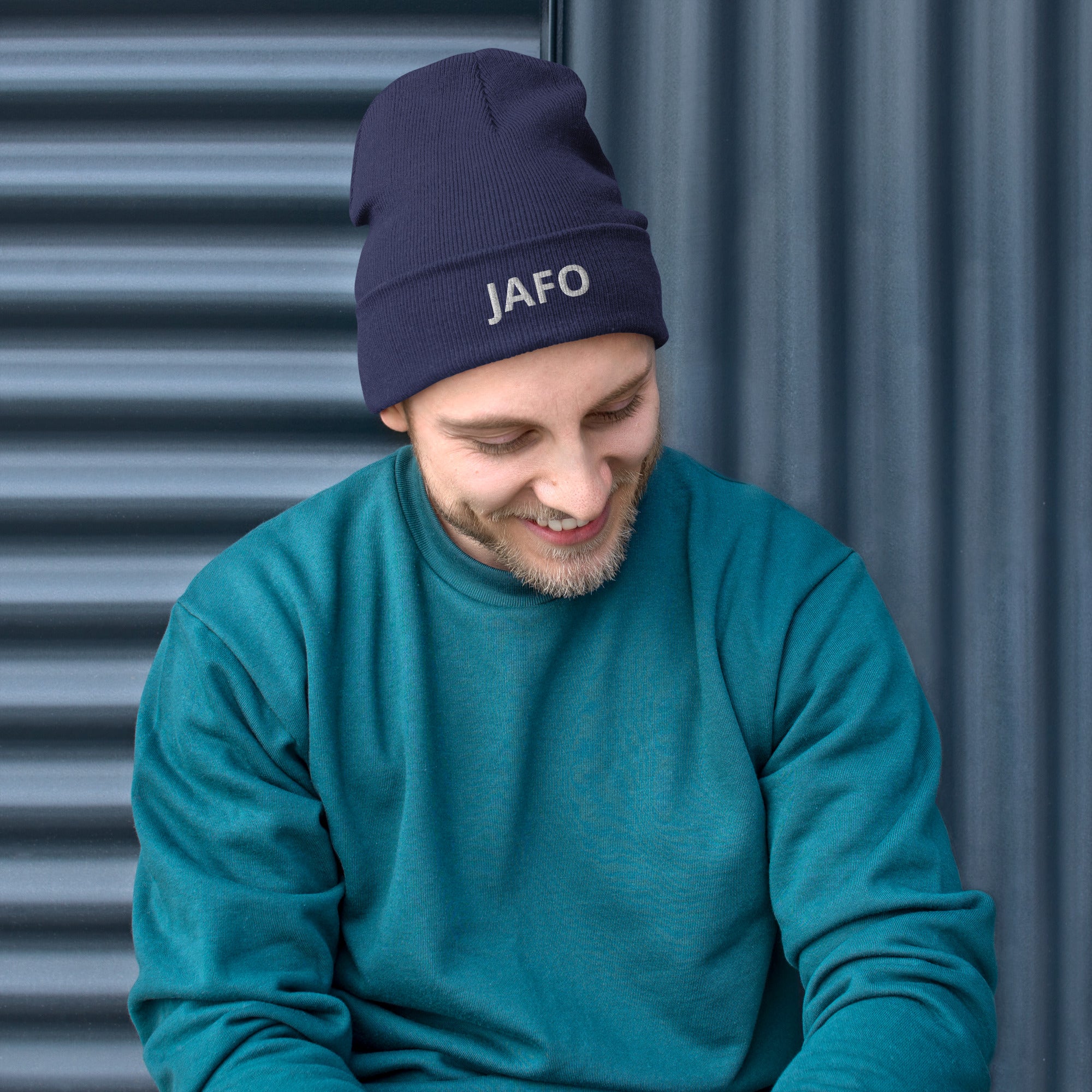 JAFO ~ Embroidered Beanie