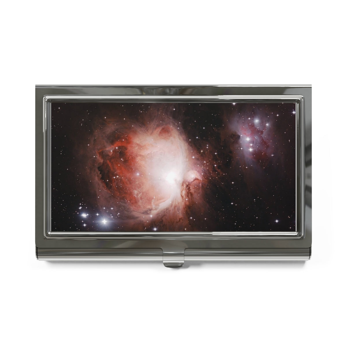 Business Card Holder:  Orion & Running Man Nebula