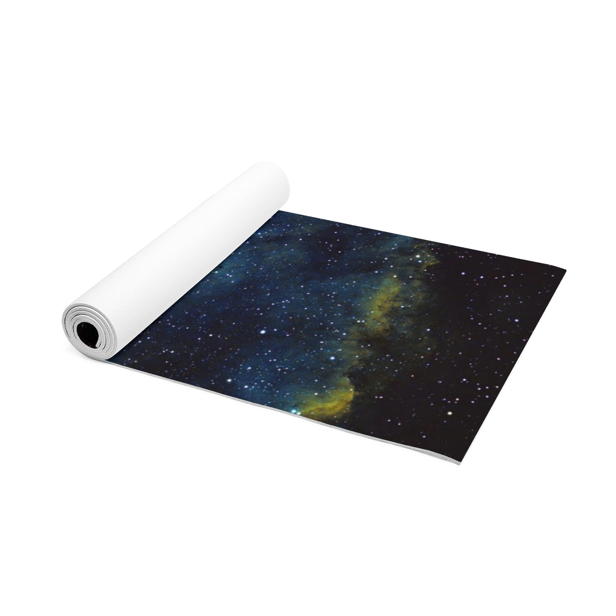 Foam Yoga Mat: Heart Nebula Hubble Palette