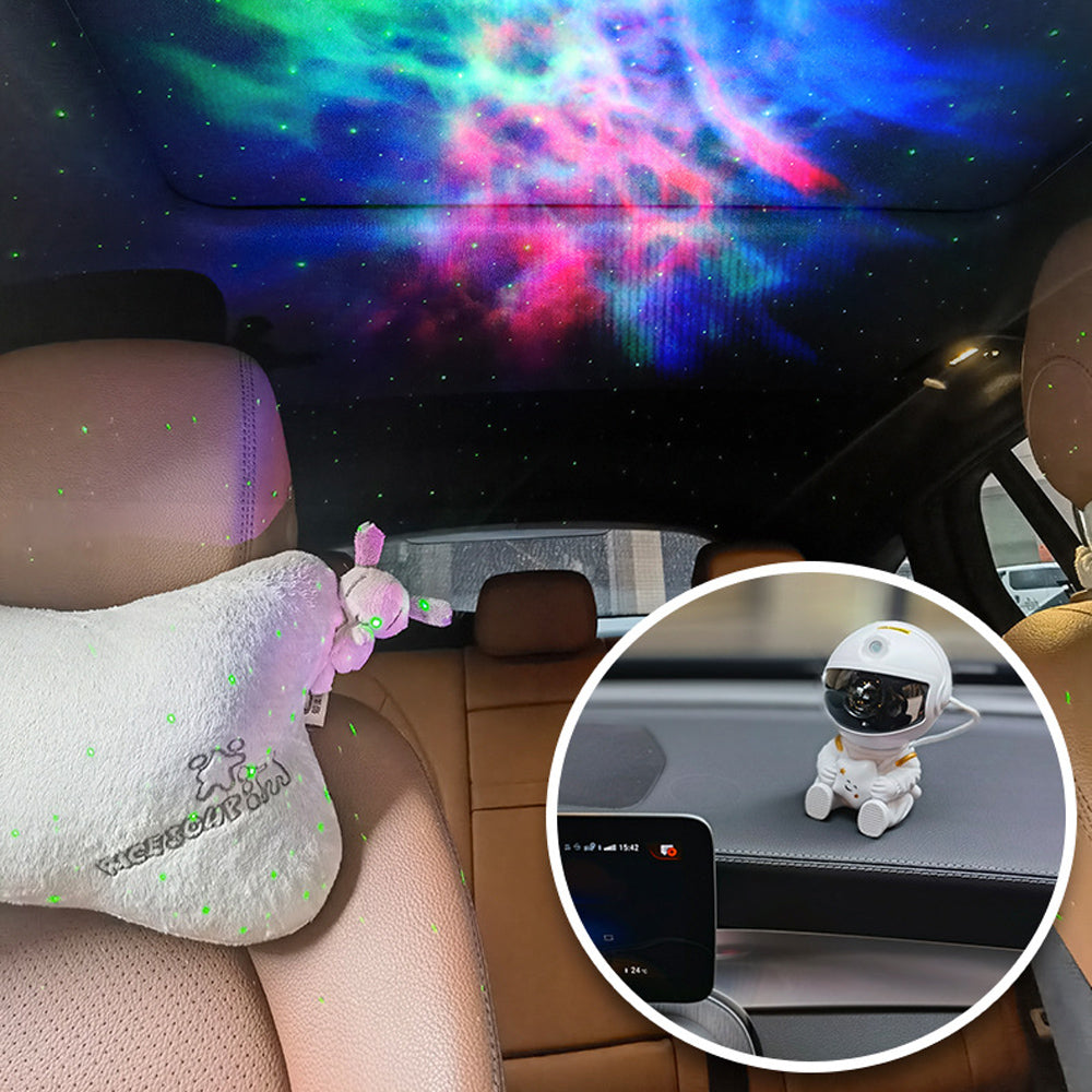  Sky Projection Lamp: An astronaut projector that projects stars and galaxies onto ceilings or walls. This device creates a personal planetarium experience and is an ideal gift for astronomy enthusiasts. The lamp includes LED lamps for clear and bright images, with an adjustable focus for perfect projections. Easily transform any room into a captivating cosmos for relaxation or play.