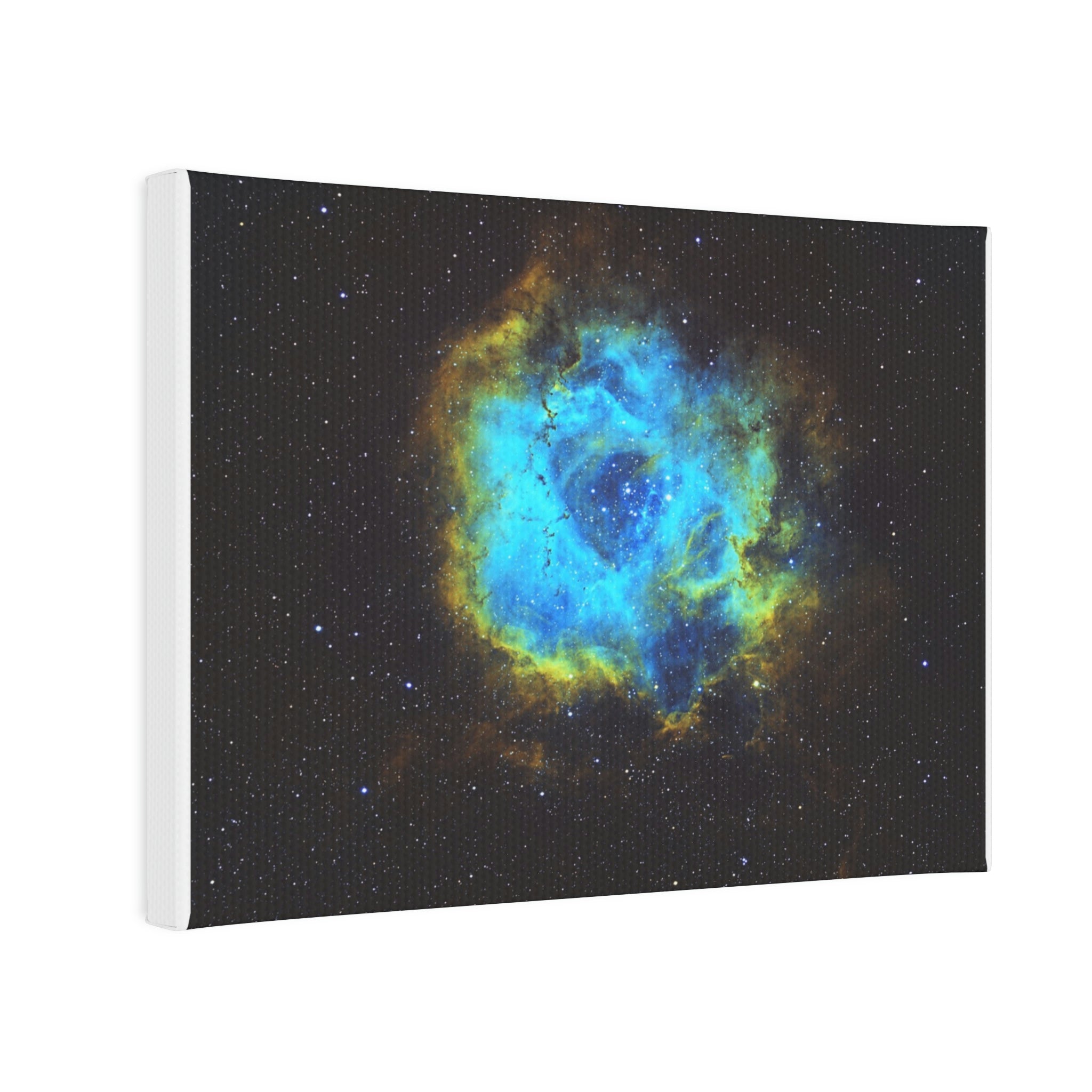 Canvas Photo Tile: Rosette Nebula Hubble Palette