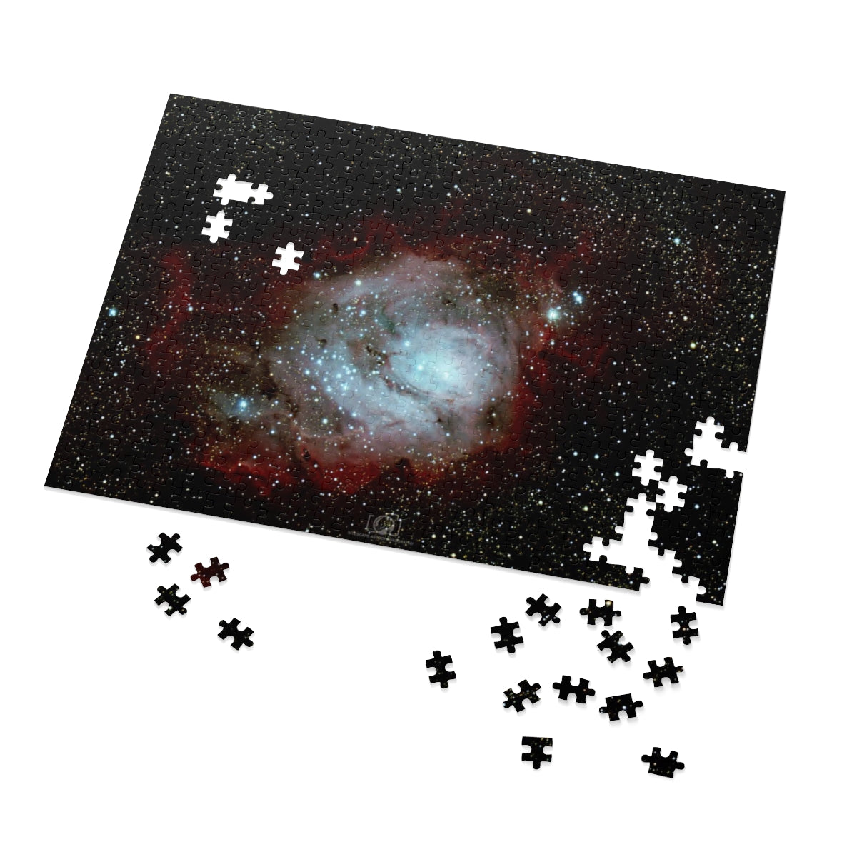 Educational Educational Jigsaw Puzzle:  Lagoon Nebula