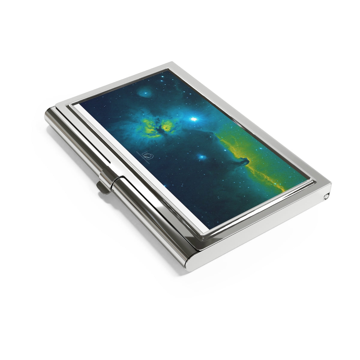 Business Card Holder:  Horsehead & Flame Nebule Hubble Palette