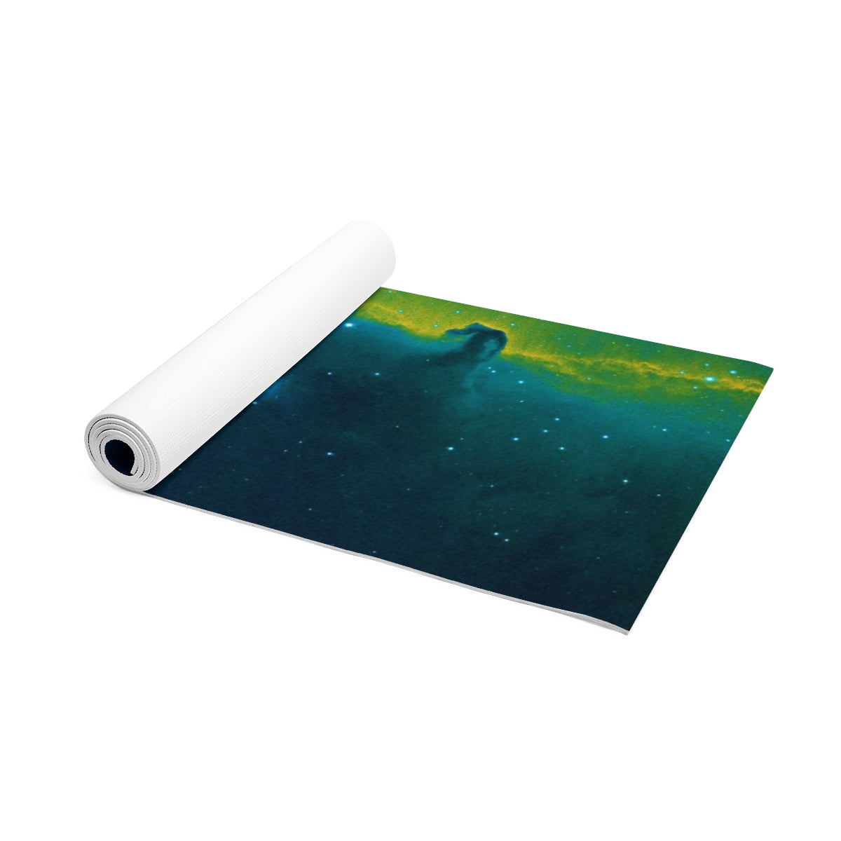 Foam Yoga Mat:  Horsehead & Flame Nebula Hubble Palette