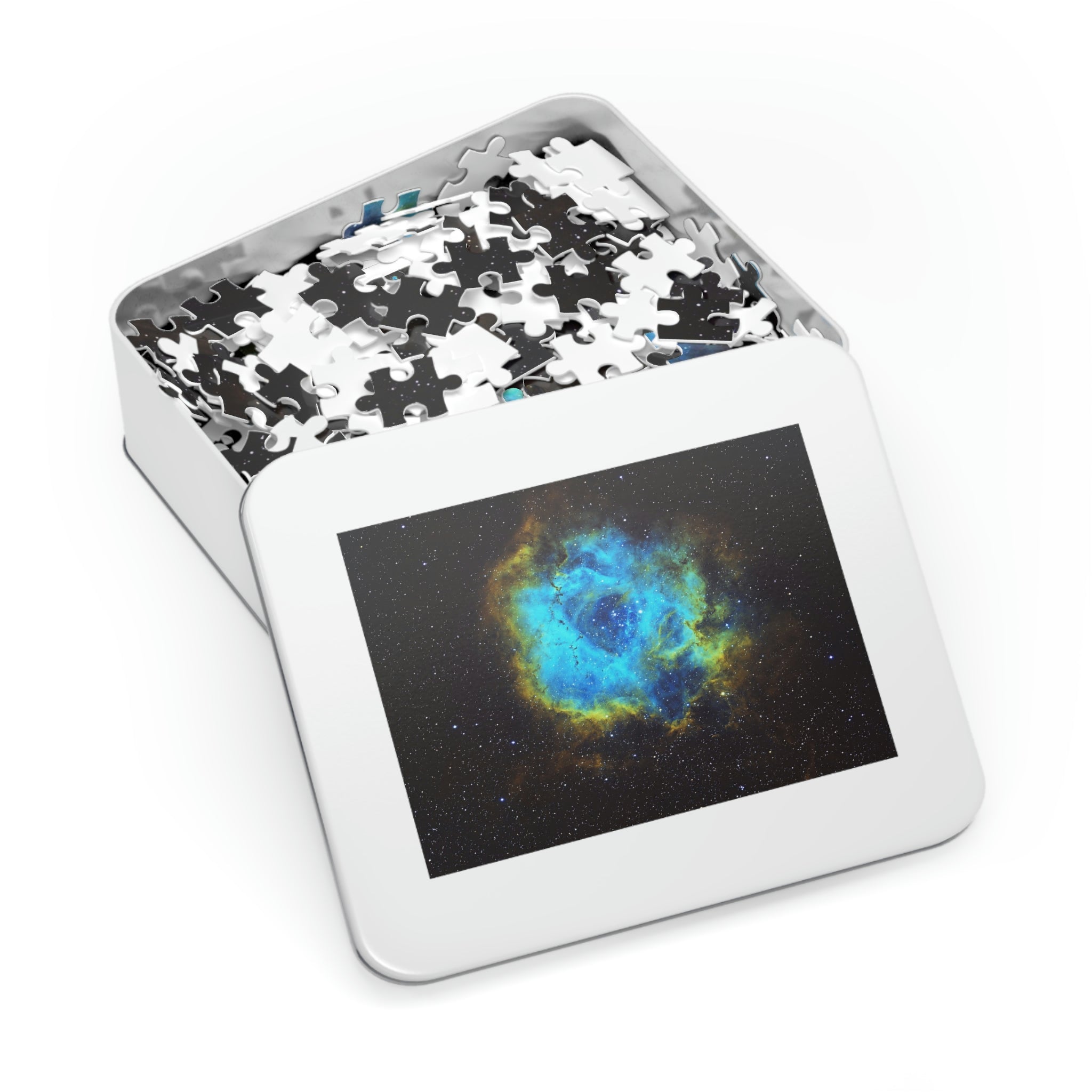 Jigsaw Puzzle:  Rosette Nebula Hubble Palette