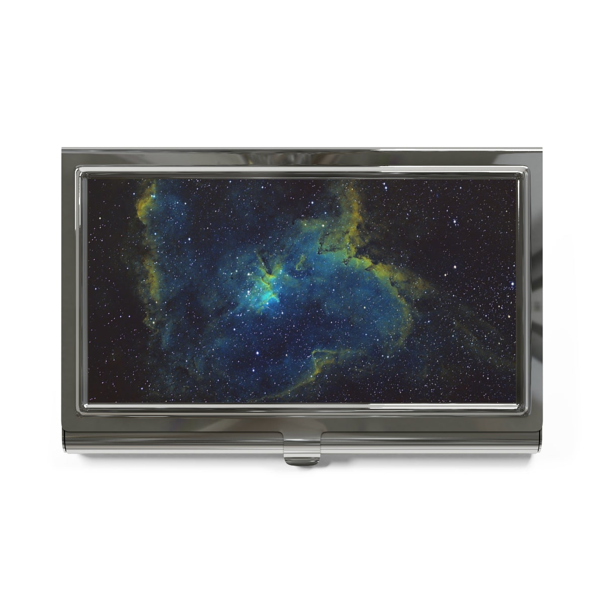 Business Card Holder: Heart Nebula Hubble Palette