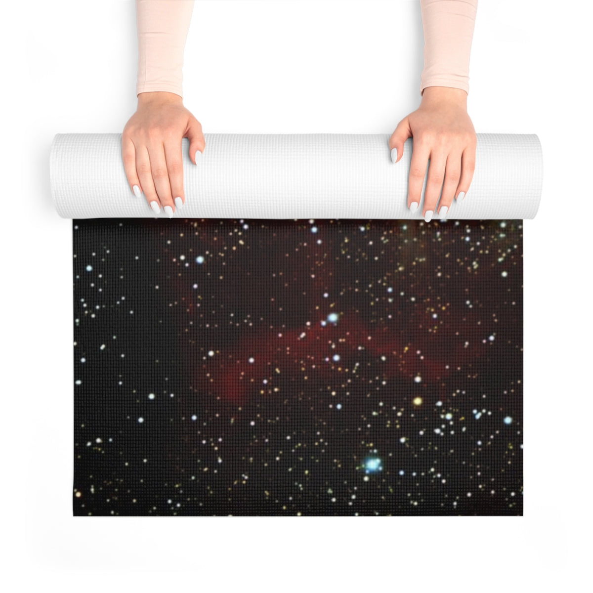 Foam Yoga Mat: Lagoon Nebula