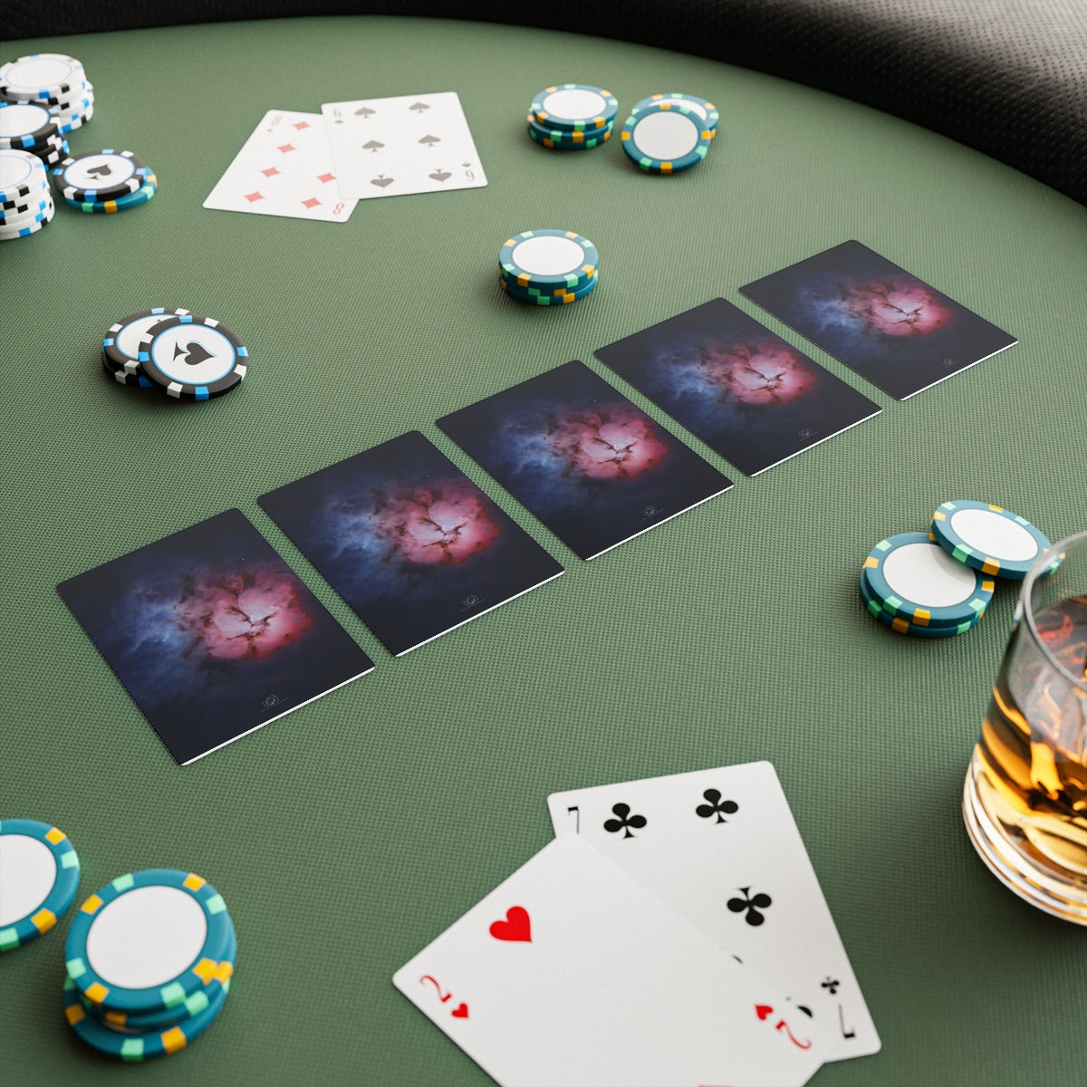 Poker Cards: Trifid Nebula (Starless)