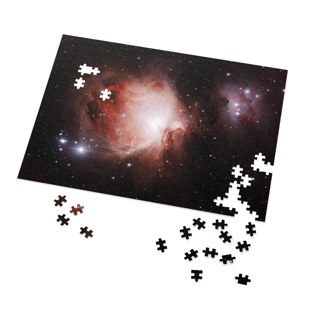 Educational Jigsaw Puzzle:  Orion & Running Man Nebula