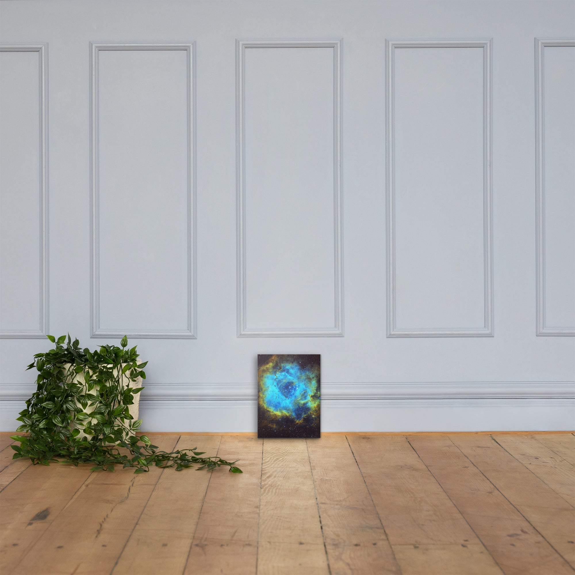 Canvas prints: Rosette Nebula Hubble Palette