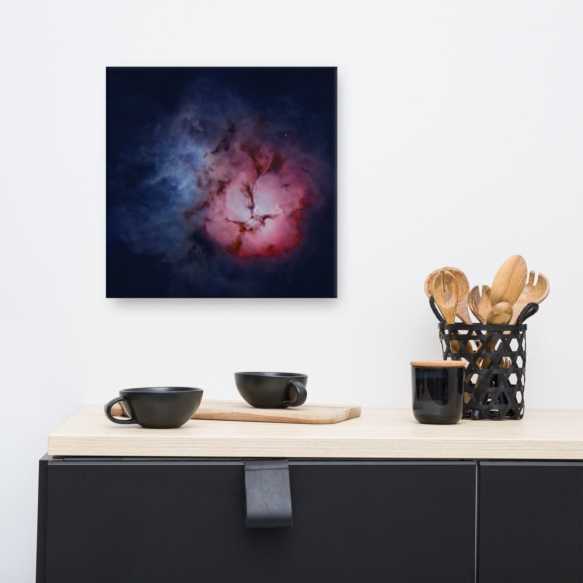 Canvas print:  Trifid Nebula (Starless)