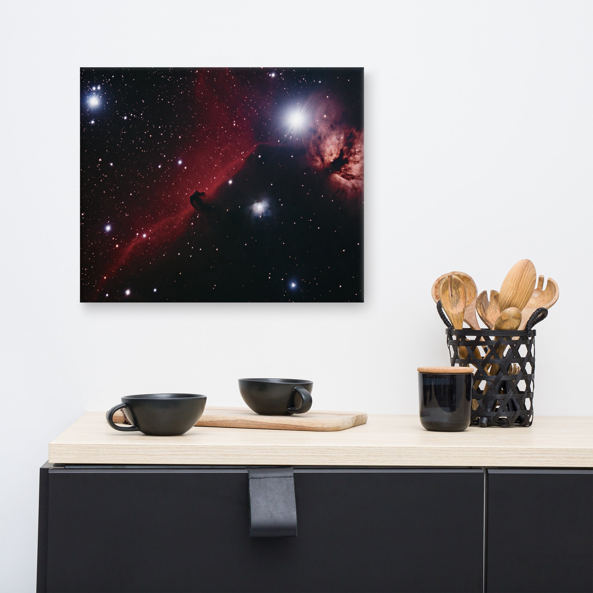 Canvas Prints:  Horsehead & Flame Nebula