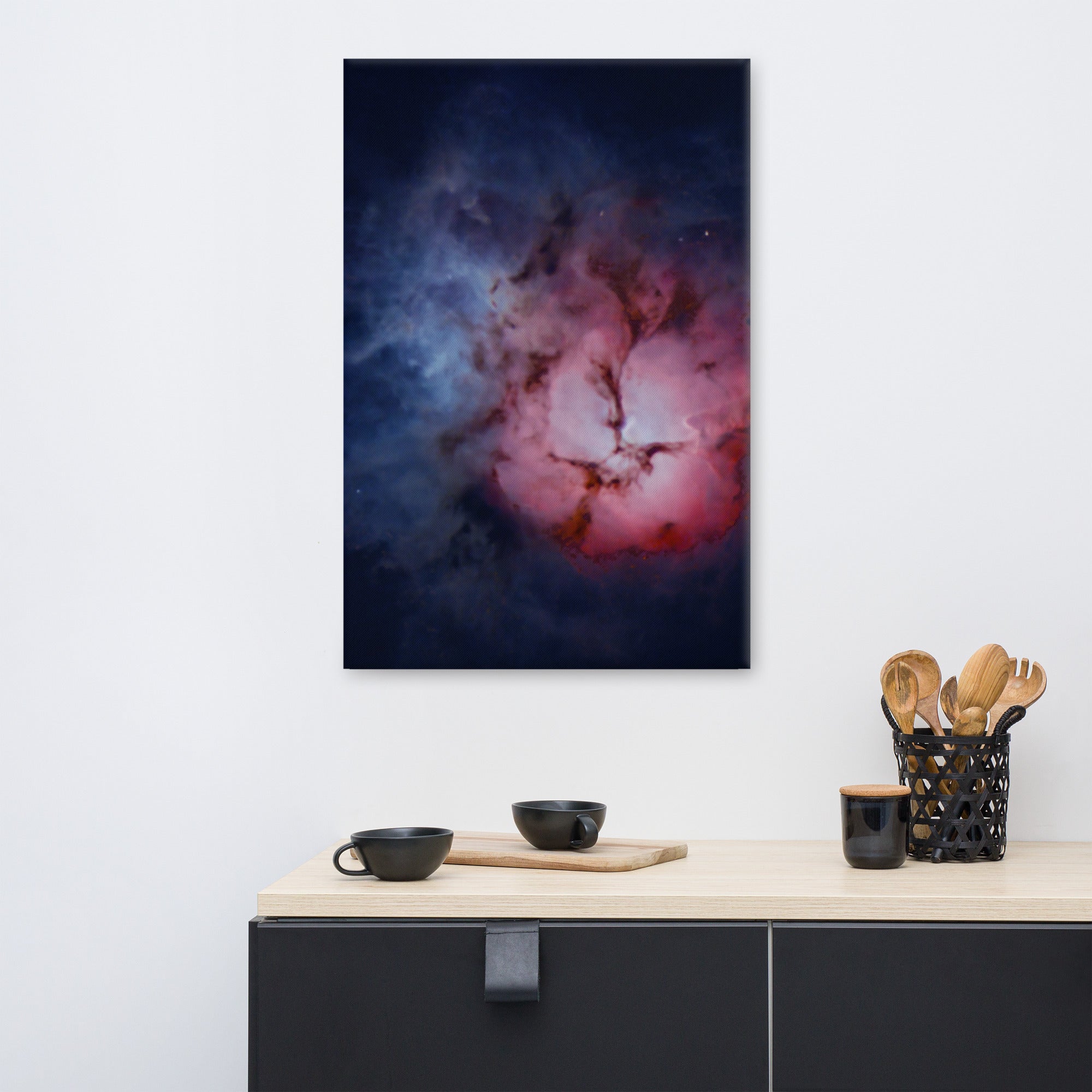 Canvas print:  Trifid Nebula (Starless)