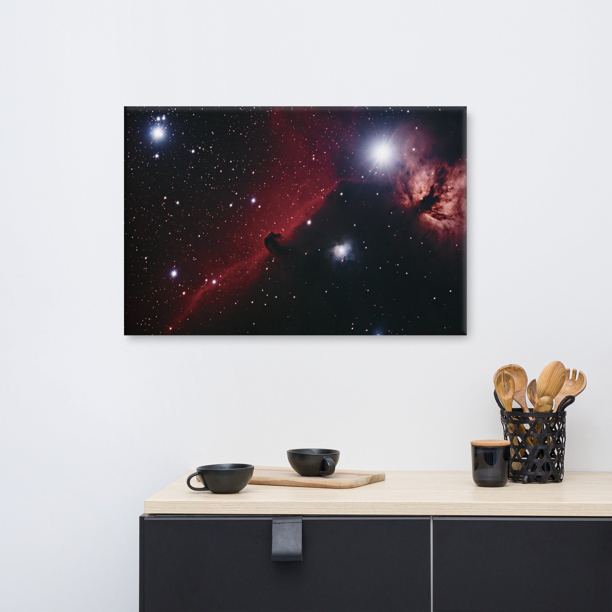 Canvas Prints:  Horsehead & Flame Nebula