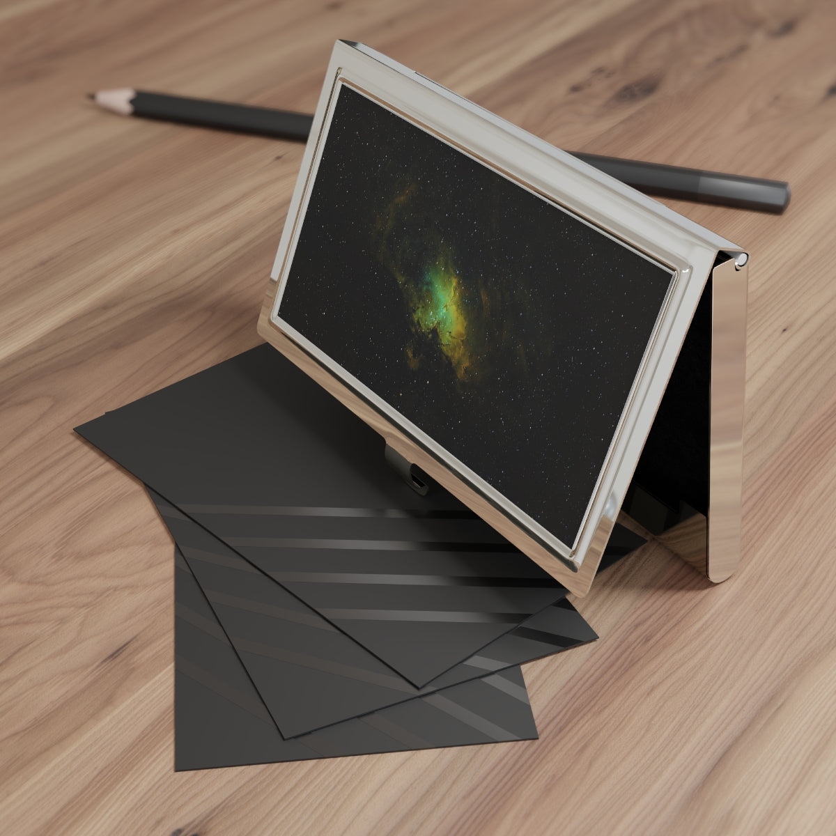 Business Card Holder:  Eagle Nebula w/ Pillars of Creation