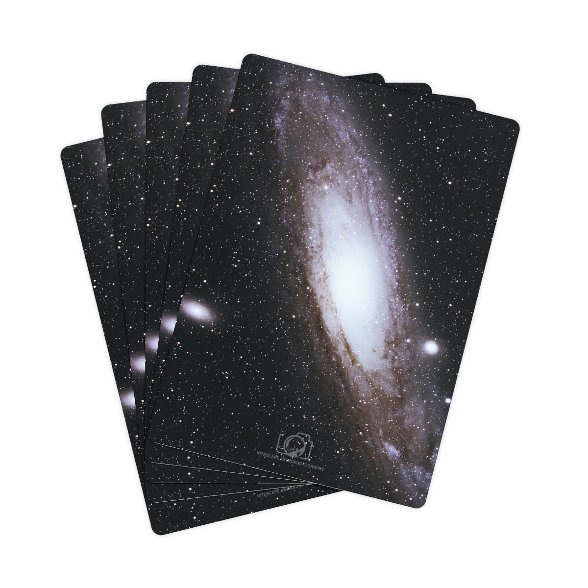 Poker Cards: Andromeda Galaxy