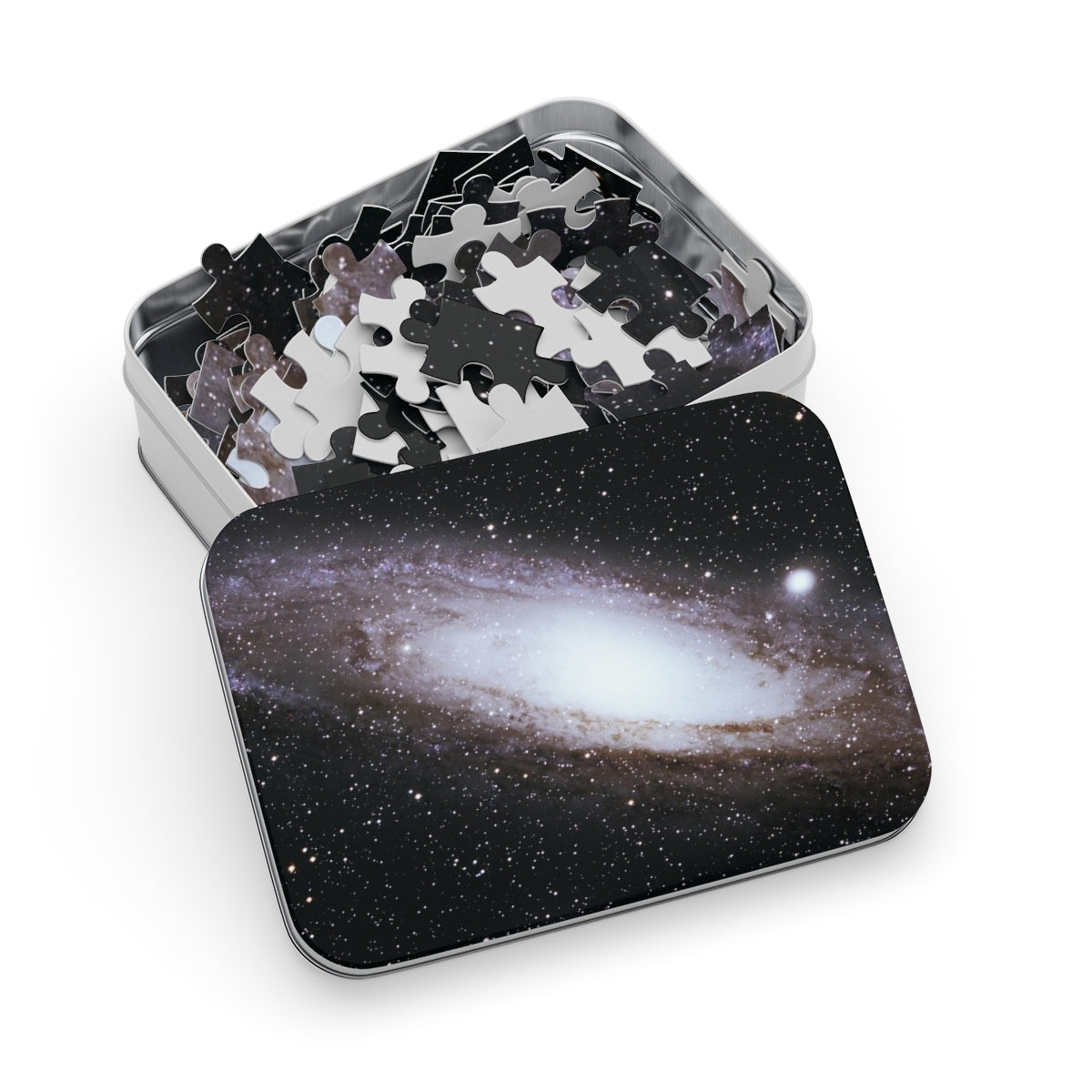 Educational Jigsaw Puzzle:  Andromeda Galaxy