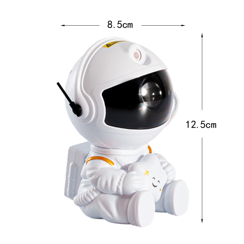  Sky Projection Lamp: An astronaut projector that projects stars and galaxies onto ceilings or walls. This device creates a personal planetarium experience and is an ideal gift for astronomy enthusiasts. The lamp includes LED lamps for clear and bright images, with an adjustable focus for perfect projections. Easily transform any room into a captivating cosmos for relaxation or play.