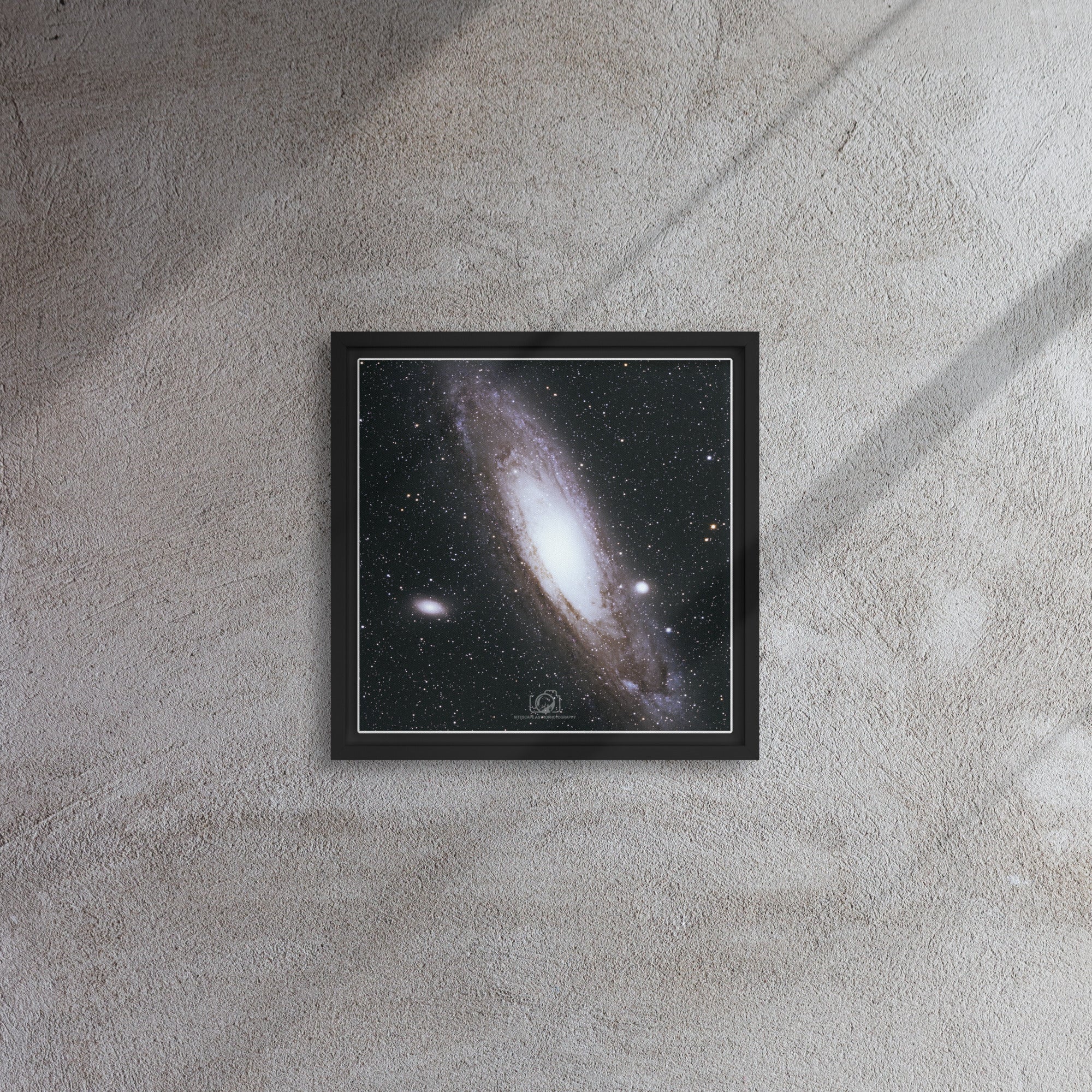Framed canvas print:  Andromeda Galaxy