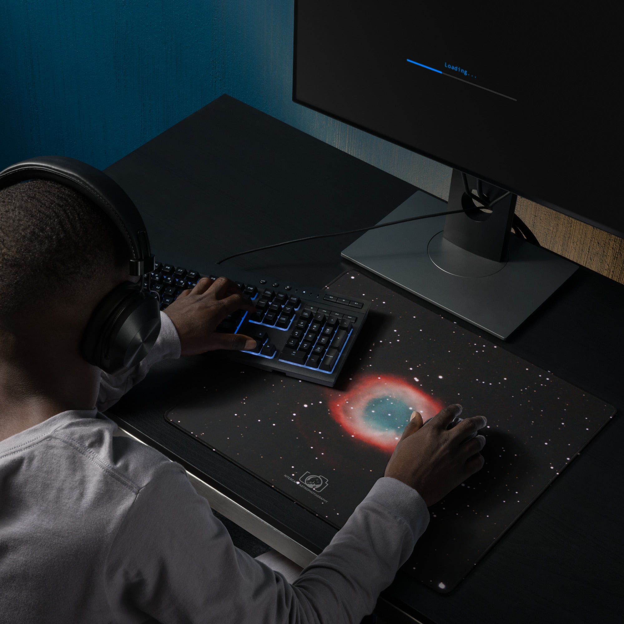 Gaming mouse pad: Helix (Eye of God) Nebula