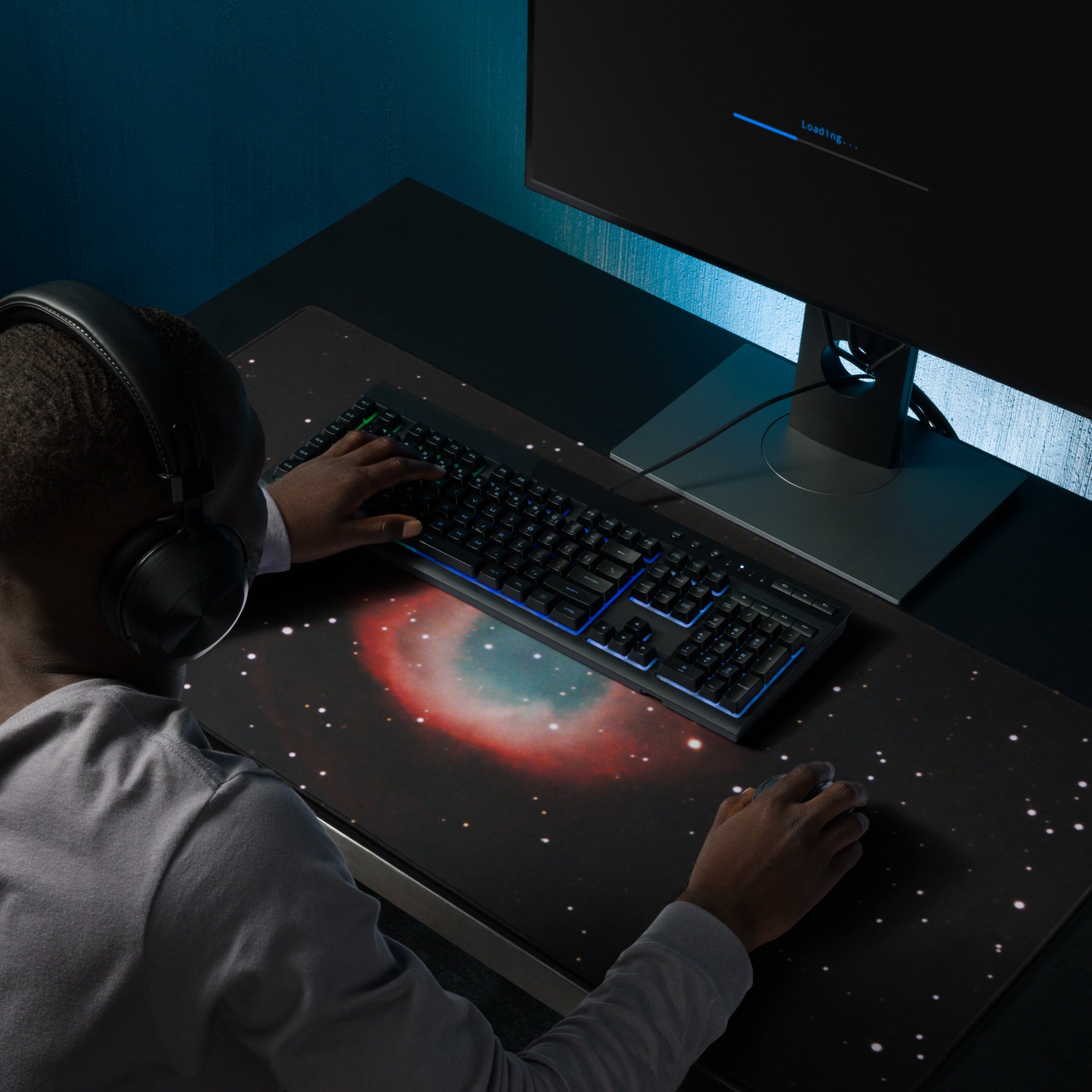 Gaming mouse pad: Helix (Eye of God) Nebula