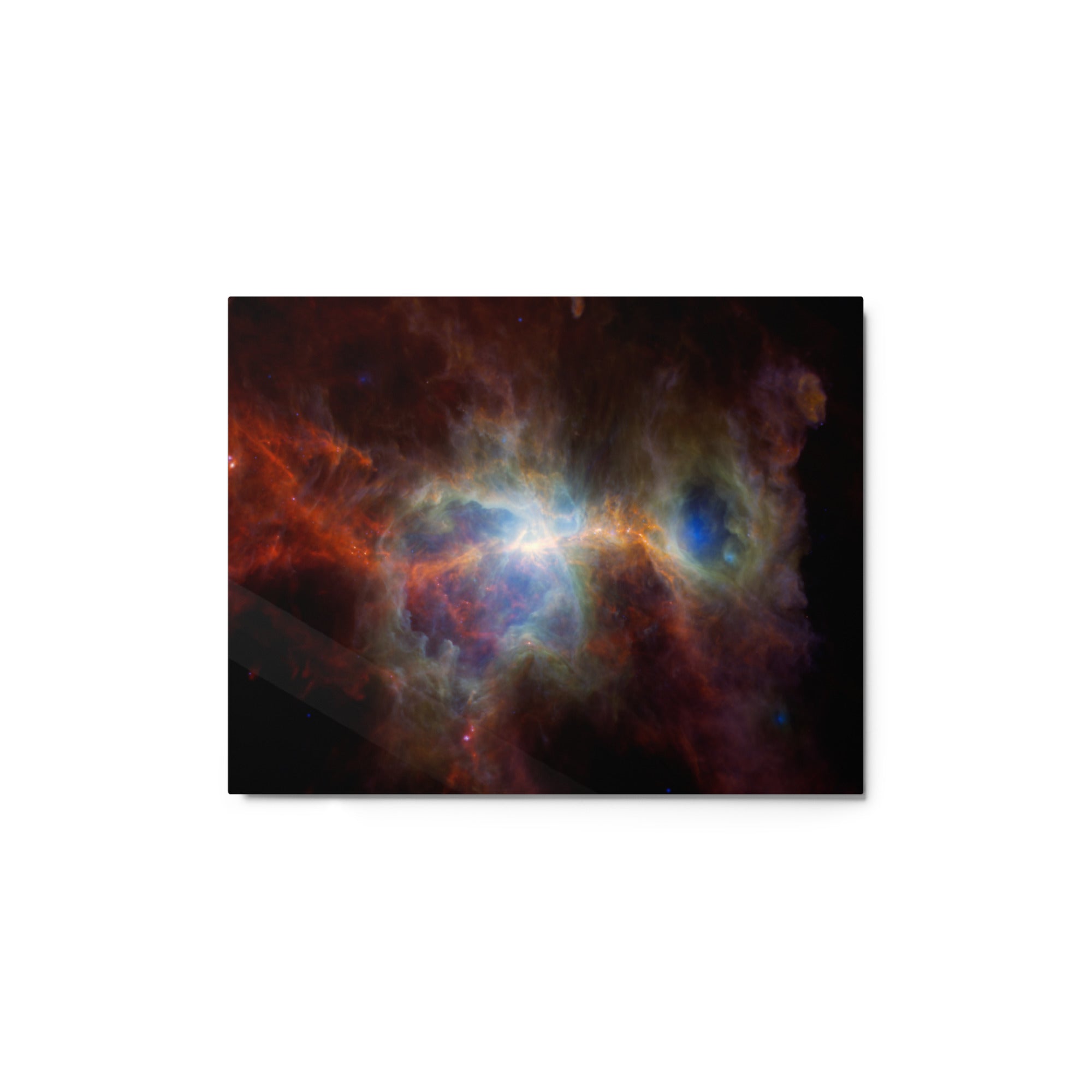 Metal Print: High-Quality Orion Nebula in Infrared  - Expertly Crafted