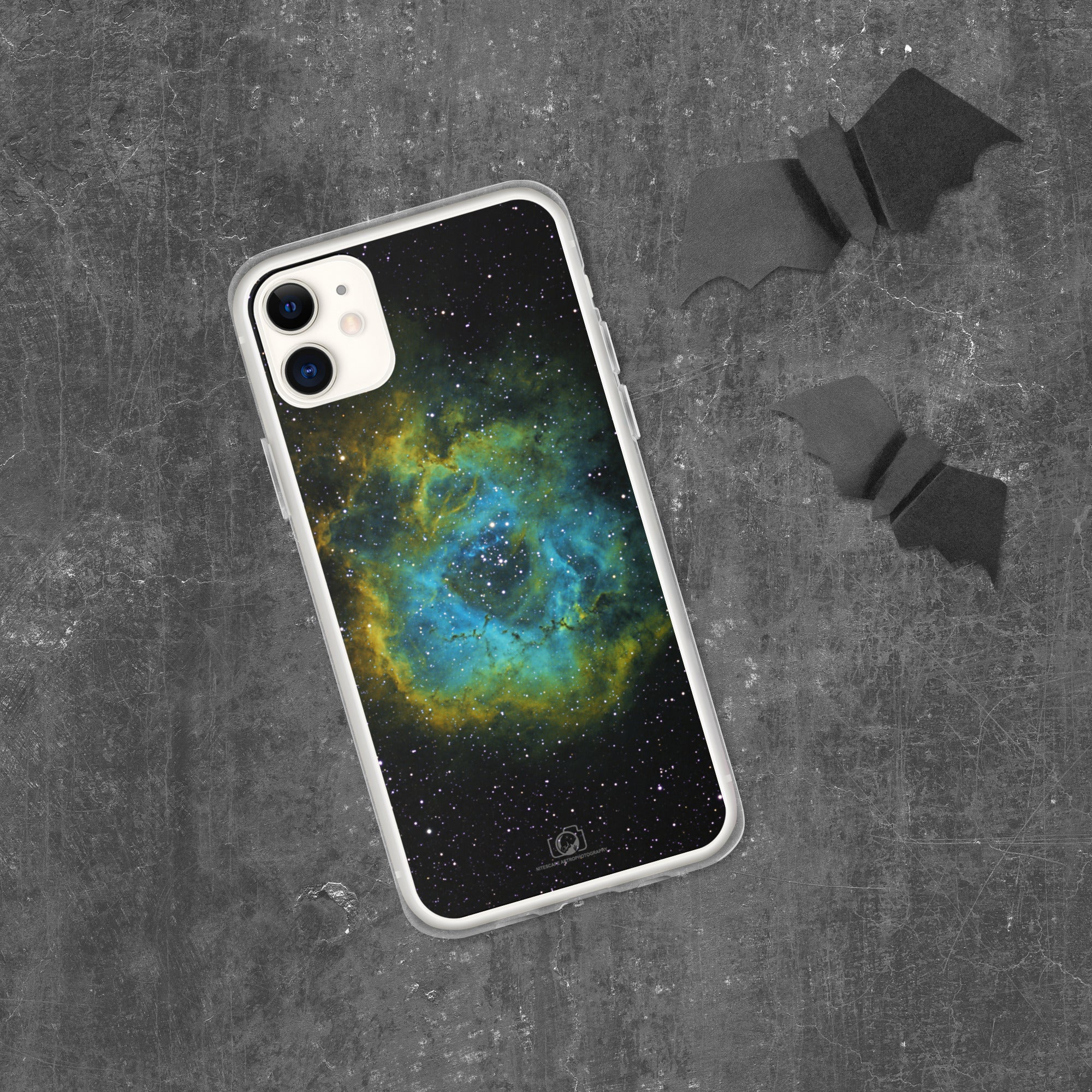 iPhone 14 Case: Rosette Nebula Hubble Palette