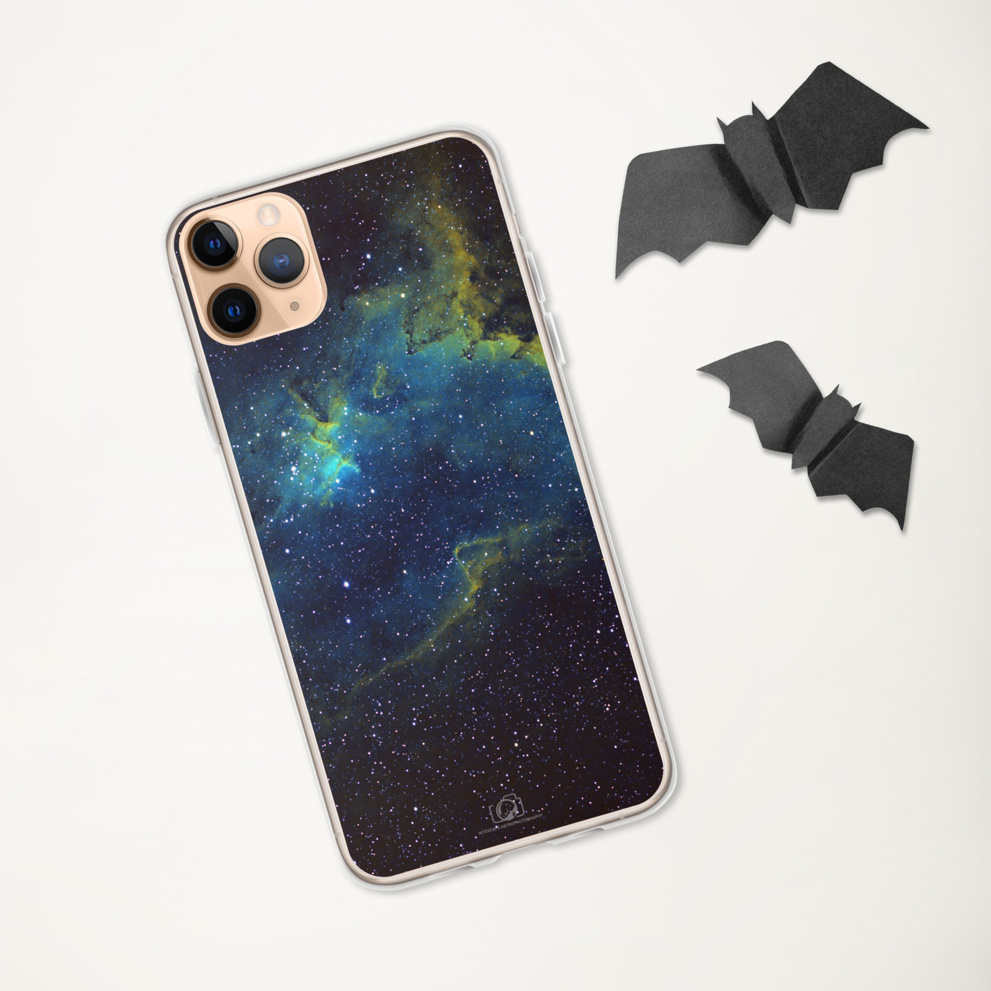 iPhone 14 Case:  Heart Nebula Hubble Palette