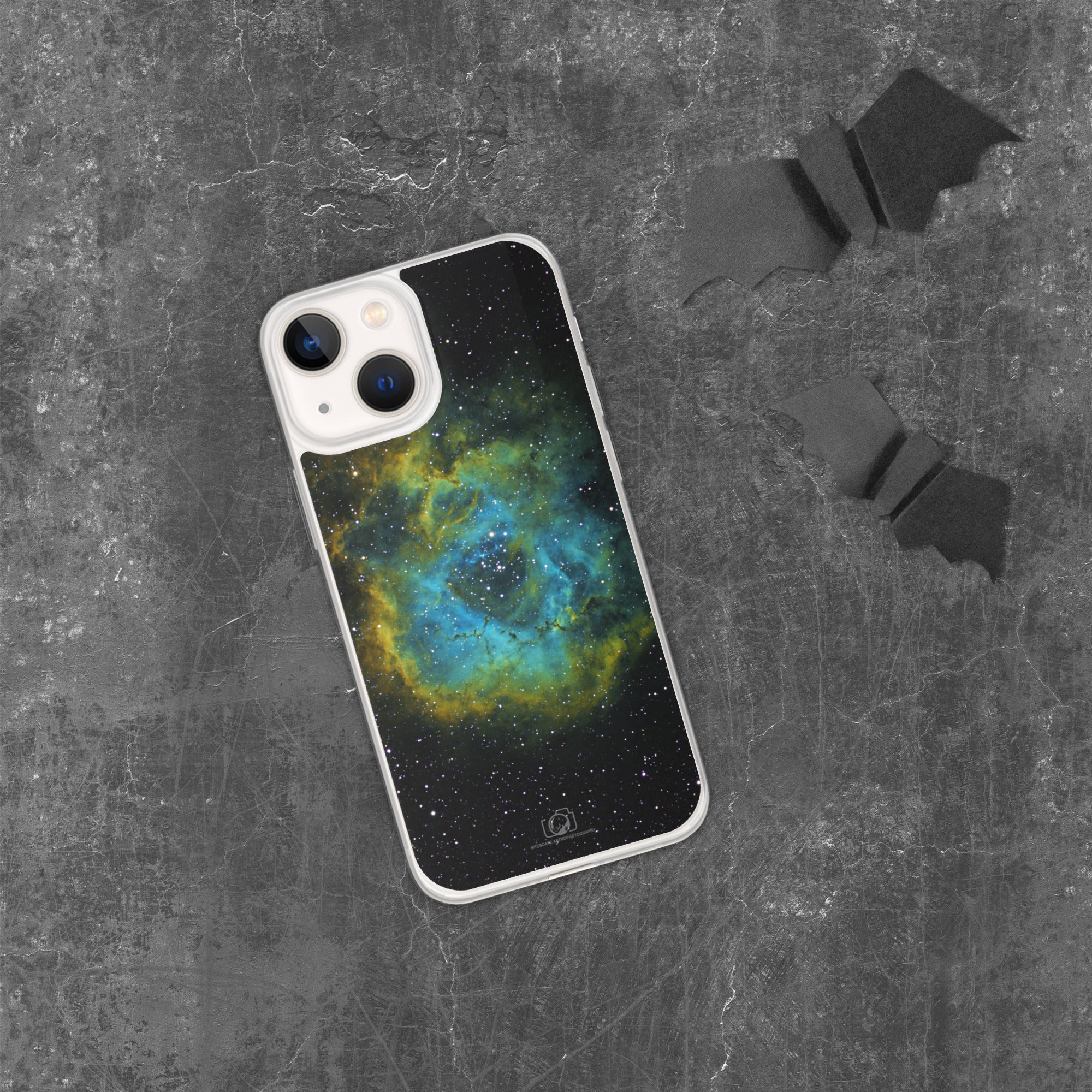 iPhone 14 Case: Rosette Nebula Hubble Palette