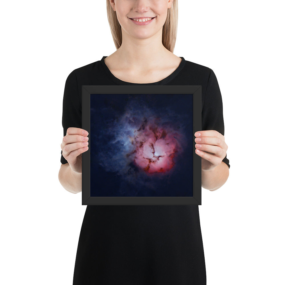 Framed photo paper poster:  Trifid Nebula