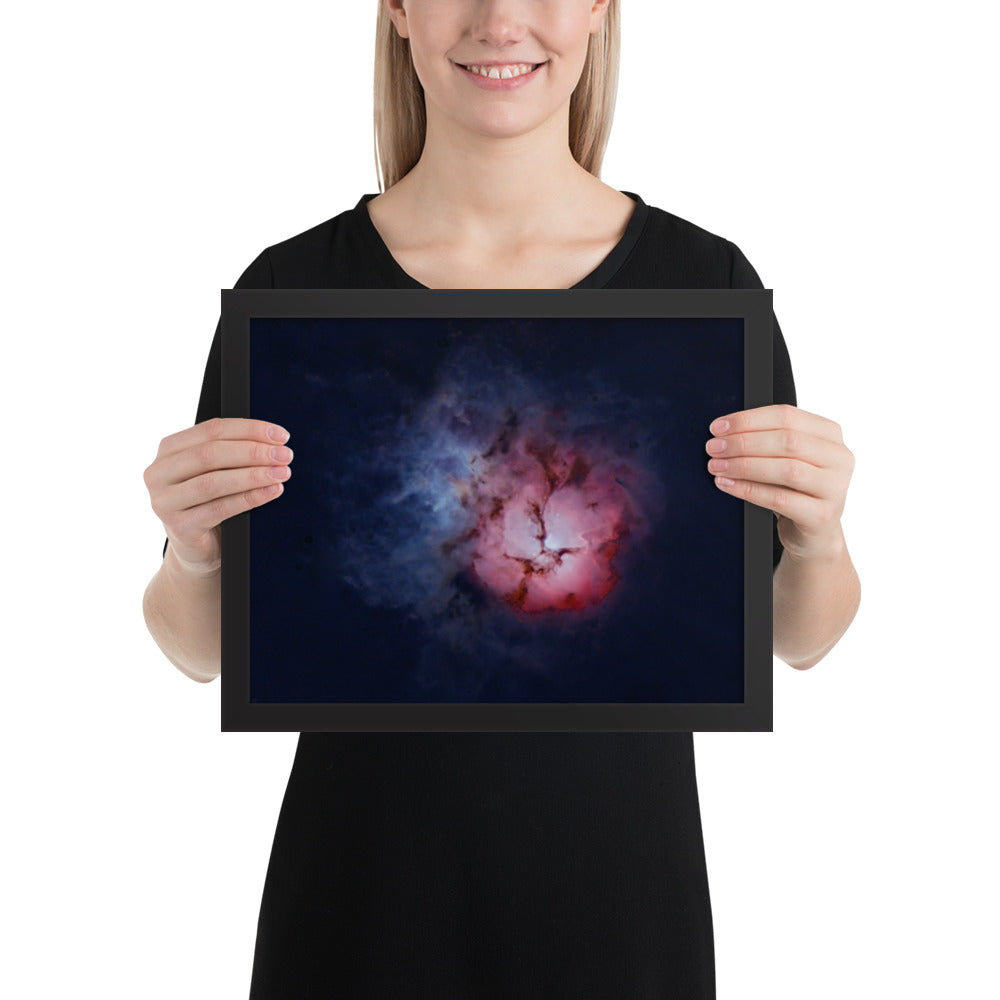 Framed photo paper poster:  Trifid Nebula